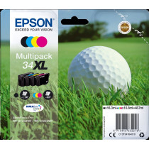 Epson 34XL Multipack nero / ciano / magenta / giallo (C13T34764010)