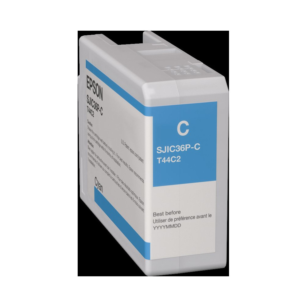 Epson SJIC36P-C ciano Cartuccia d'inchiostro (C13T44C240)