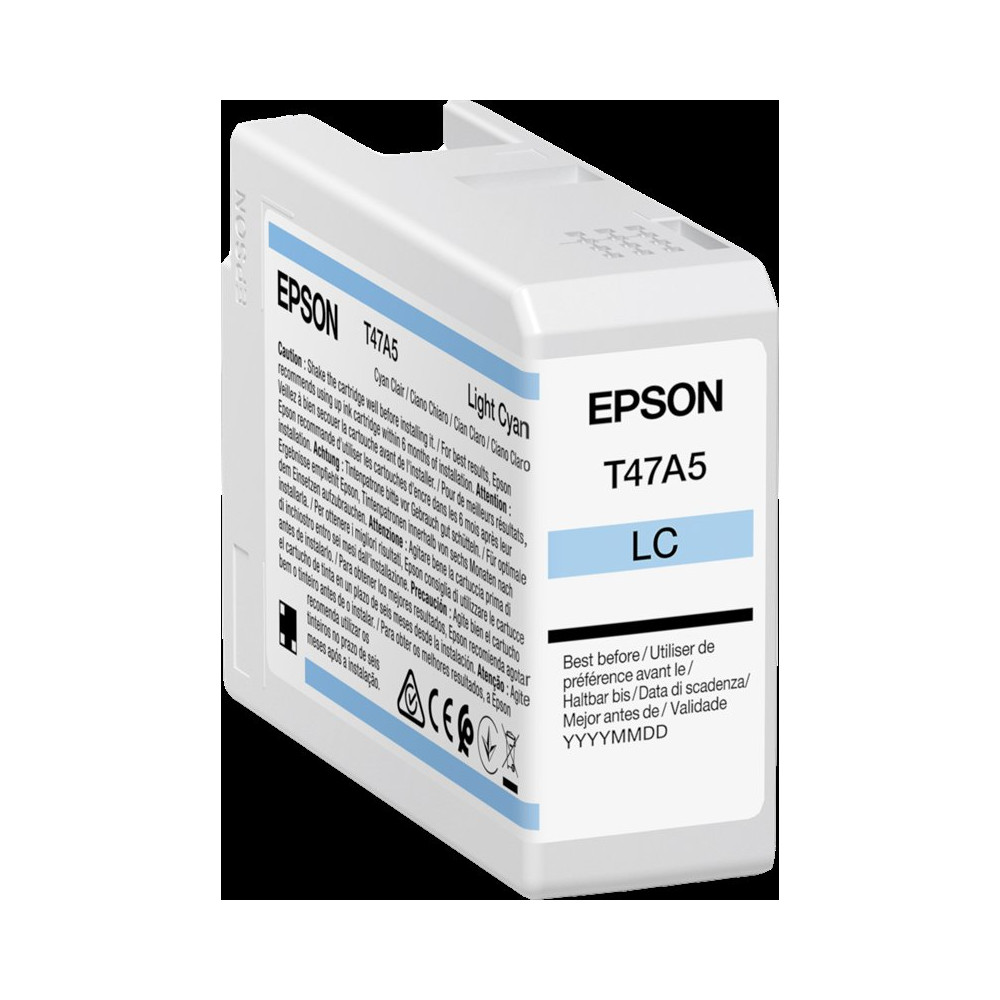 Epson T47A5 ciano (chiaro) Cartuccia d'inchiostro (C13T47A500)