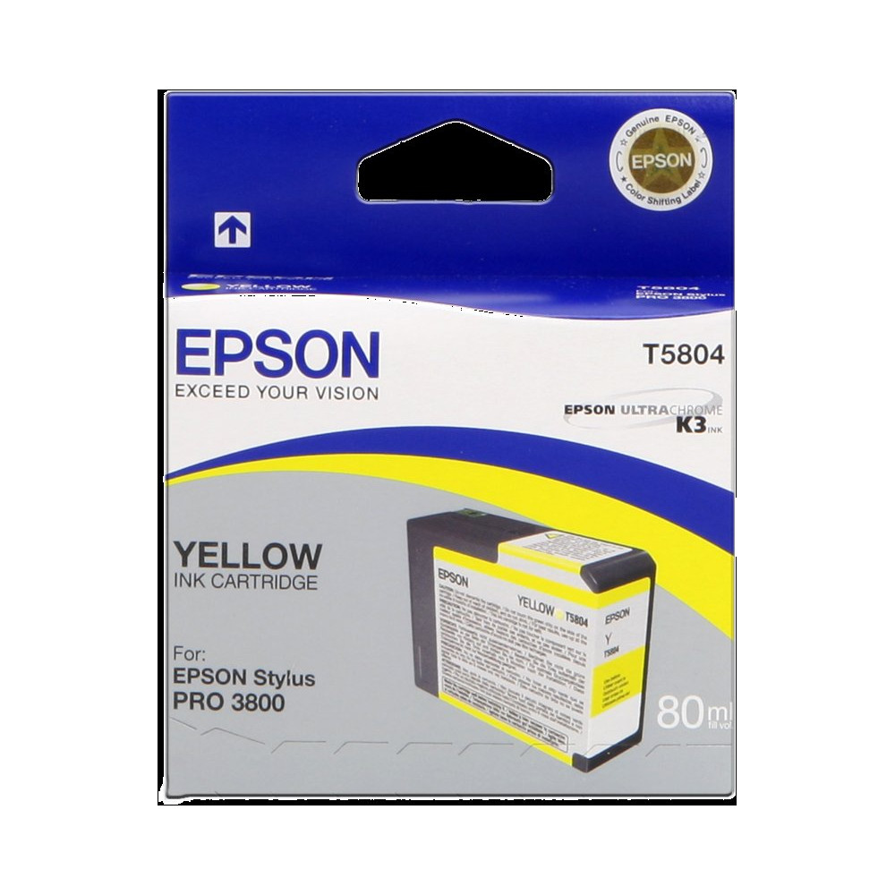 Epson T5804 giallo Cartuccia d'inchiostro (C13T580400)