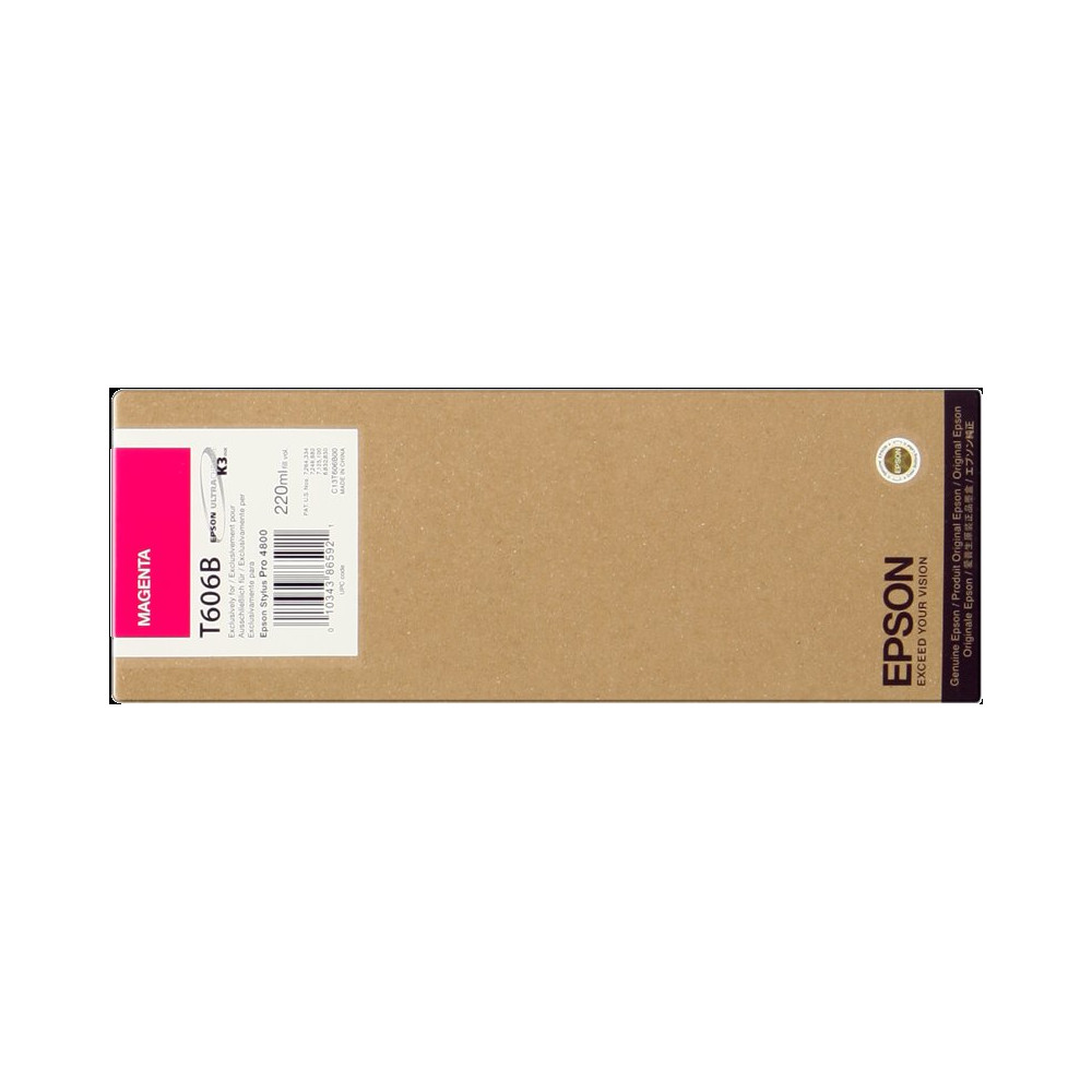 Epson T606B magenta Cartuccia d'inchiostro (C13T606B00)