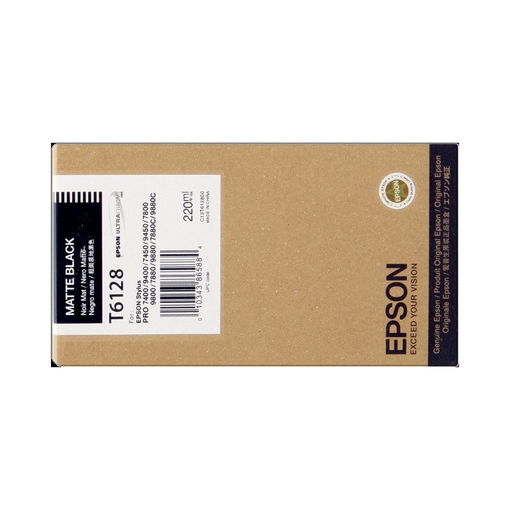 Epson T6128 Nero (opaco) Cartuccia d'inchiostro (C13T61280N)