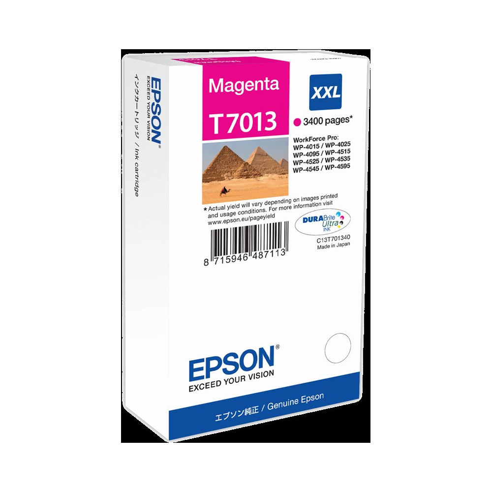 Epson T7013 XXL magenta Cartuccia d'inchiostro (C13T70134010)