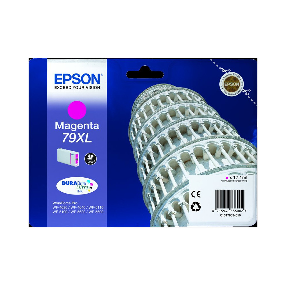 Epson 79 XL magenta Cartuccia d'inchiostro (C13T79034010)