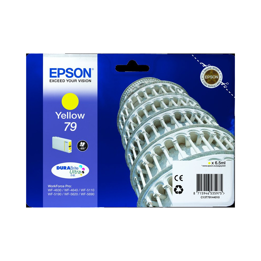 Epson 79 giallo Cartuccia d'inchiostro (C13T79144010)