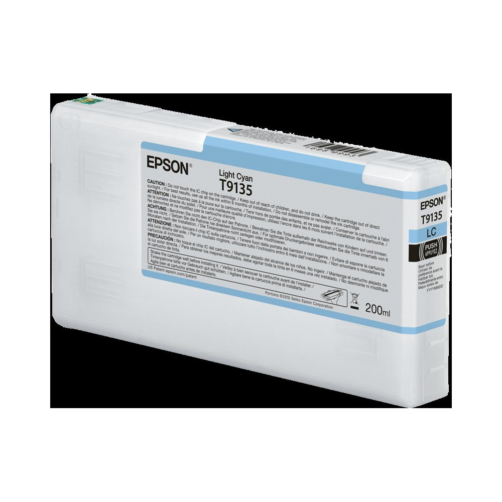 Epson T9135 ciano (chiaro) Cartuccia d'inchiostro (C13T913500)