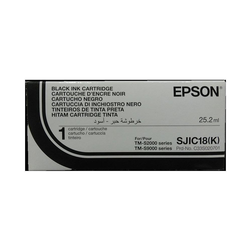 Epson SJIC18(K) nero Cartuccia d'inchiostro (C33S020701)
