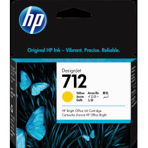 HP 712 giallo Cartuccia d'inchiostro (3ED69A)