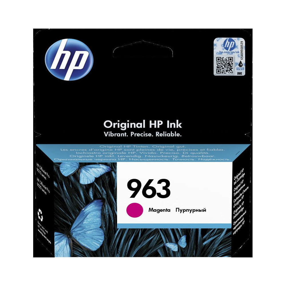 HP 963 magenta Cartuccia d'inchiostro (3JA24AE)