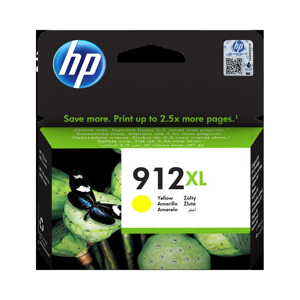 HP 912 XL giallo Cartuccia d'inchiostro (3YL83AE)