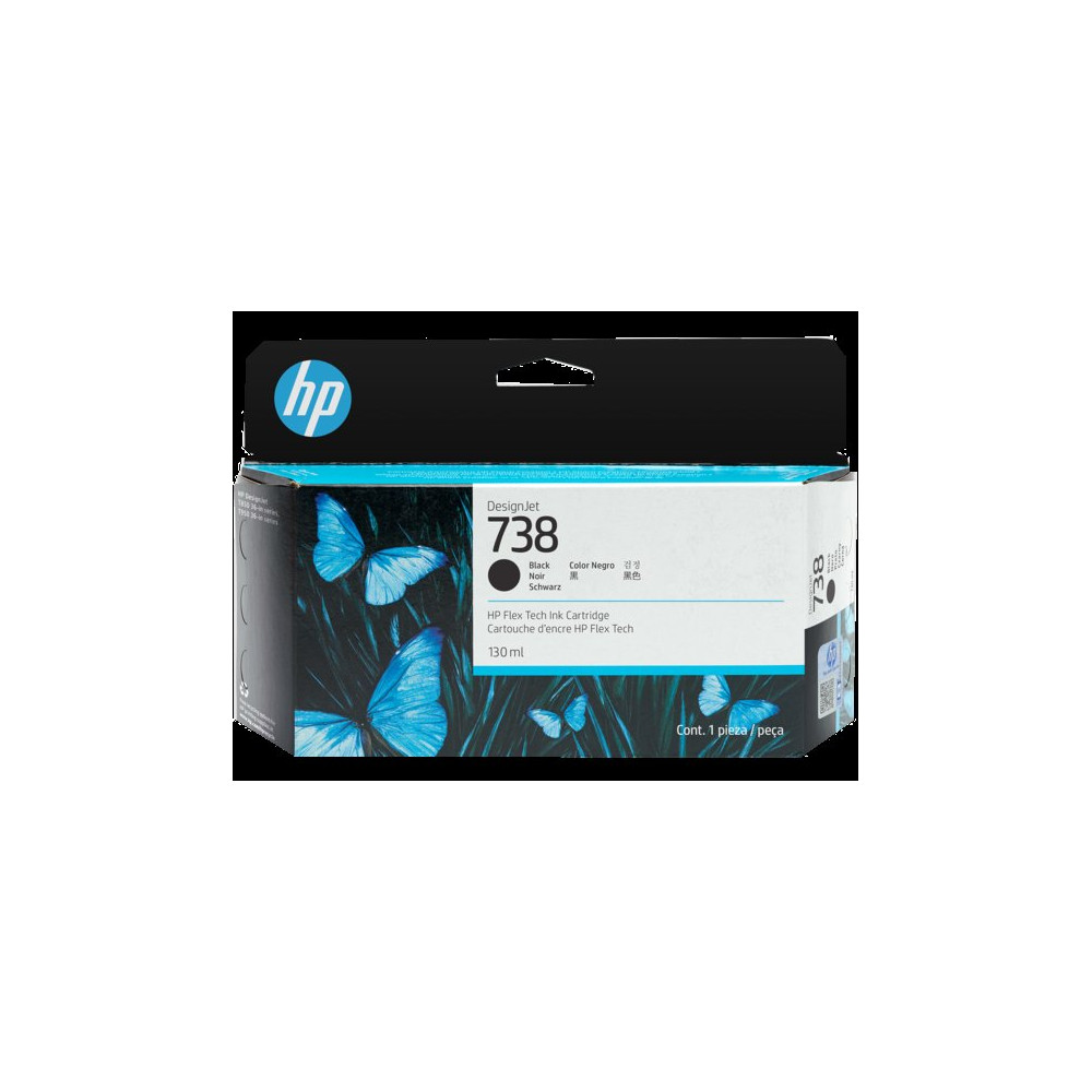 HP 738 nero Cartuccia d'inchiostro (498N4A)