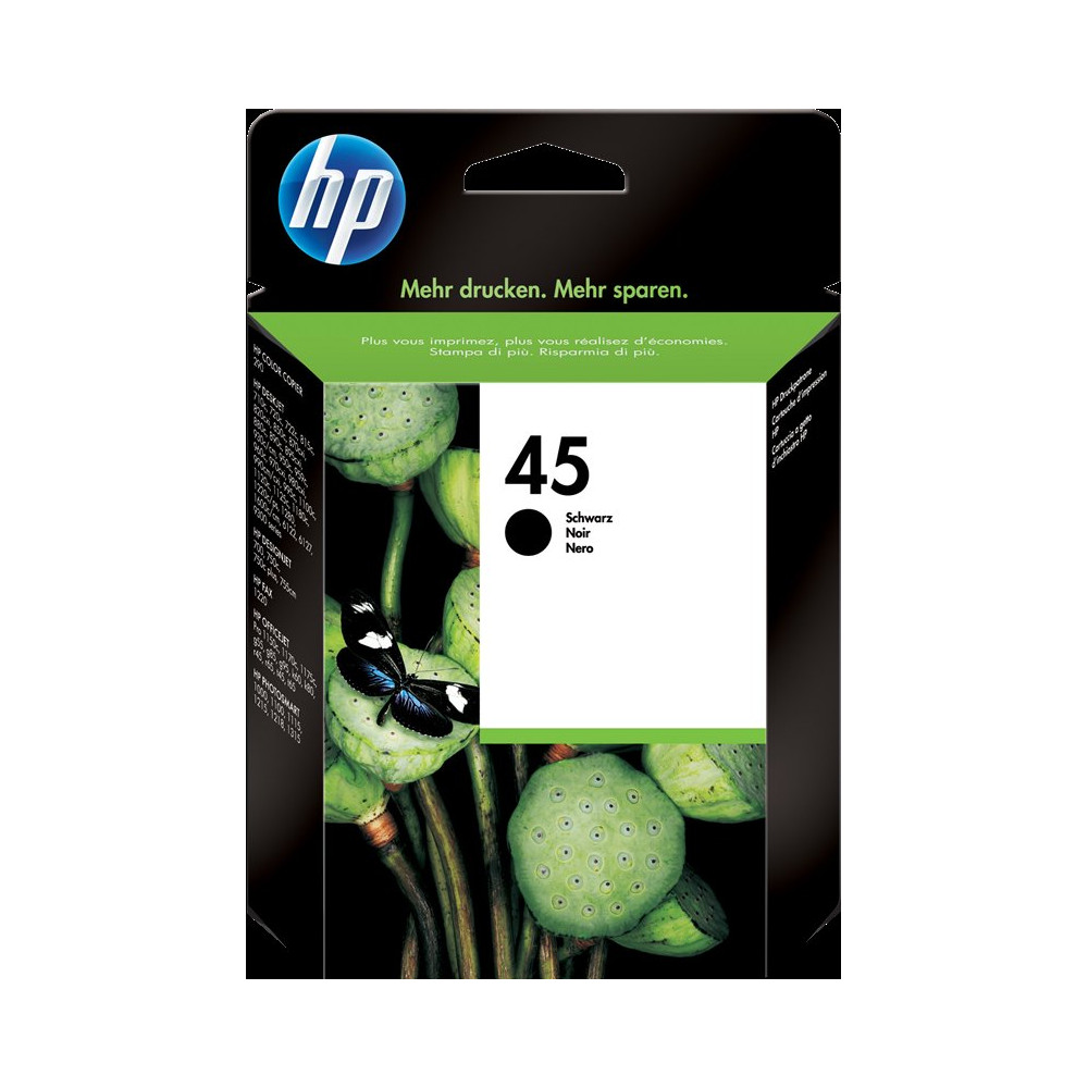 HP 45 nero Cartuccia d'inchiostro (51645AE)