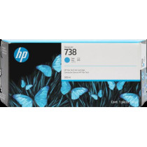 HP 738 ciano Cartuccia d'inchiostro (676M6A)