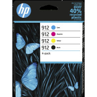 HP 912 Multipack nero / ciano / magenta / giallo (6ZC74AE)