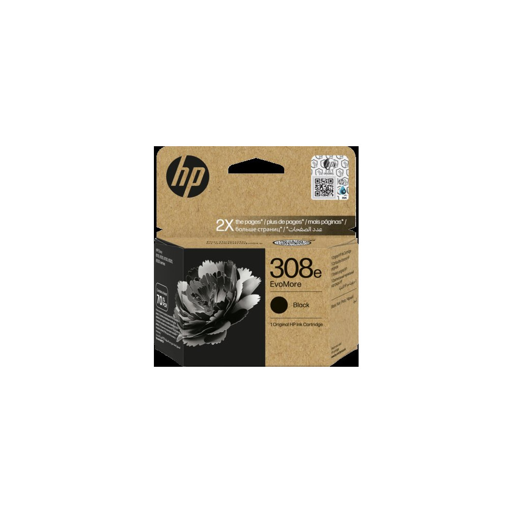 HP 308e nero Cartuccia d'inchiostro (7FP22UE)