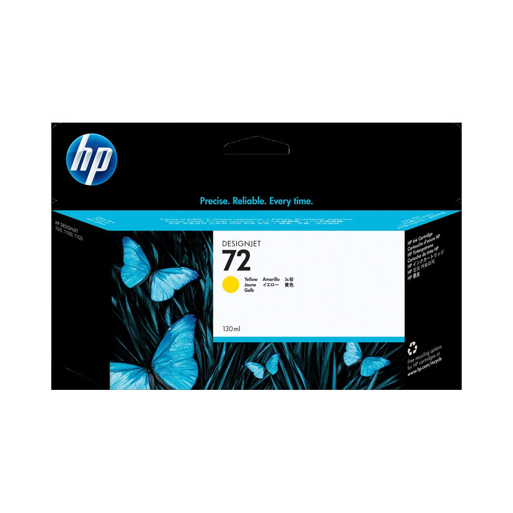 HP 72 giallo Cartuccia d'inchiostro (C9373A)