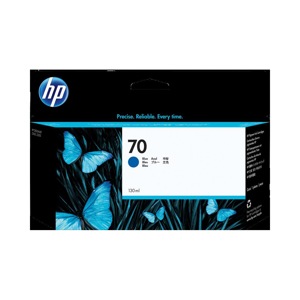 HP 70 Blu Cartuccia d'inchiostro (C9458A)