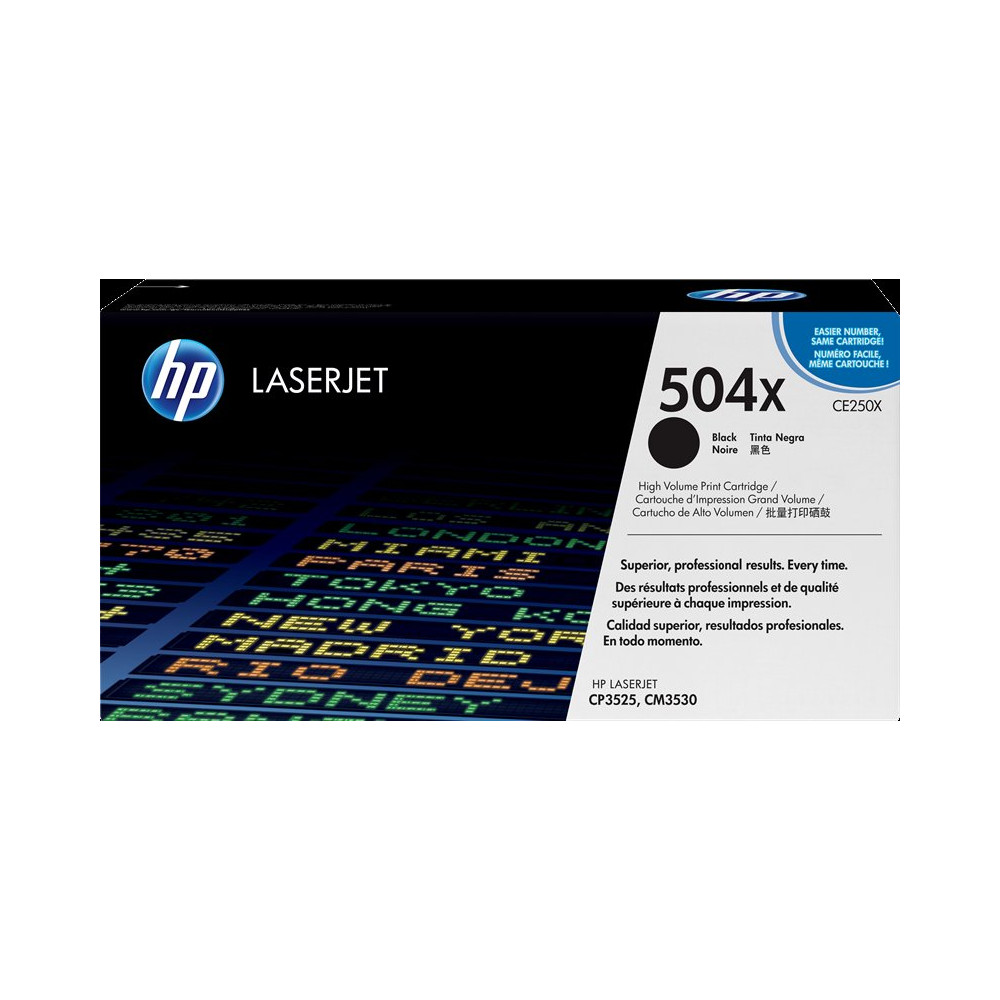 HP 504X nero toner (CE250X)