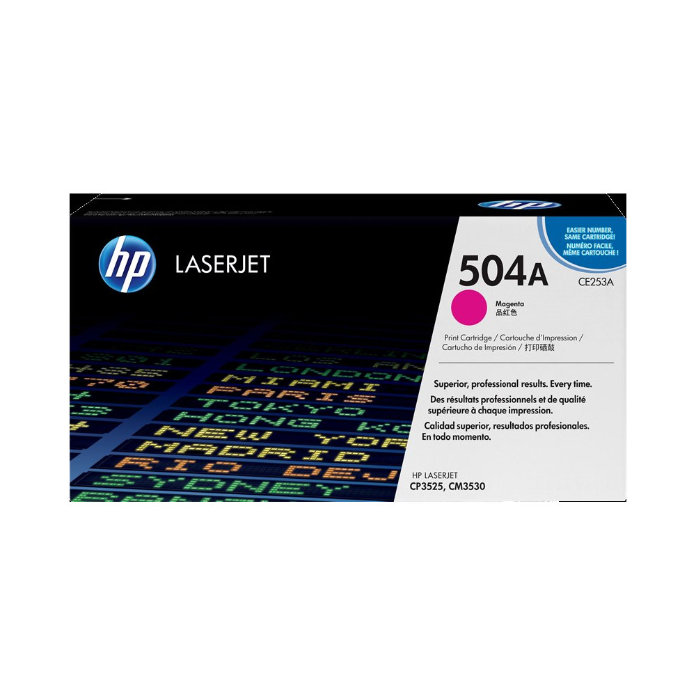 HP 504A magenta toner (CE253A)