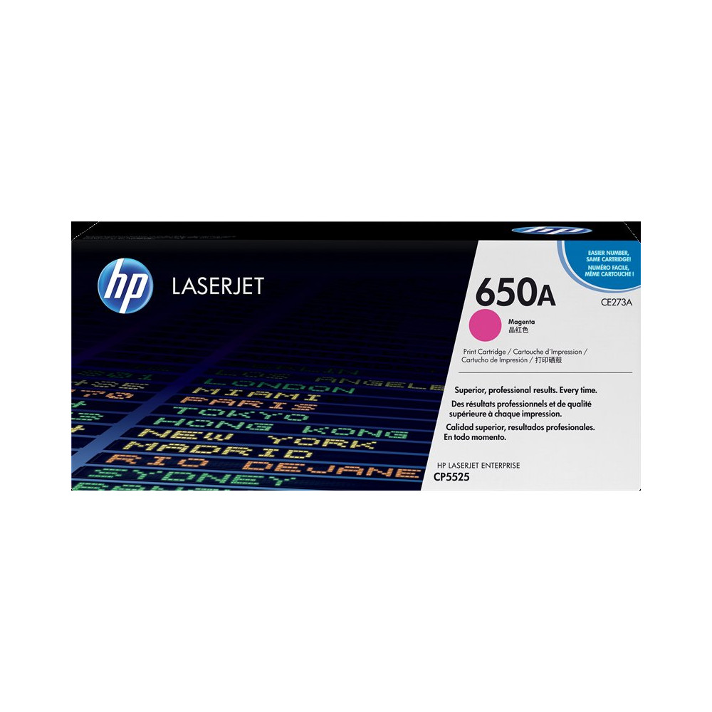 HP 650A magenta toner (CE273A)