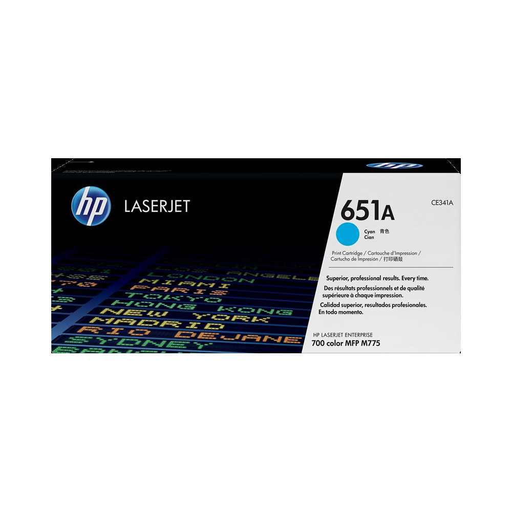 HP 651A ciano toner (CE341A)