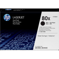 HP 80X Multipack nero (CF280XD)