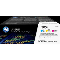HP 305A Multipack ciano / magenta / giallo (CF370AM)