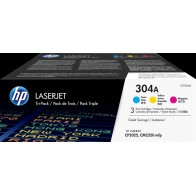 HP 304A Multipack ciano / magenta / giallo (CF372AM)