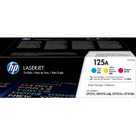 HP 125A Multipack ciano / magenta / giallo (CF373AM)