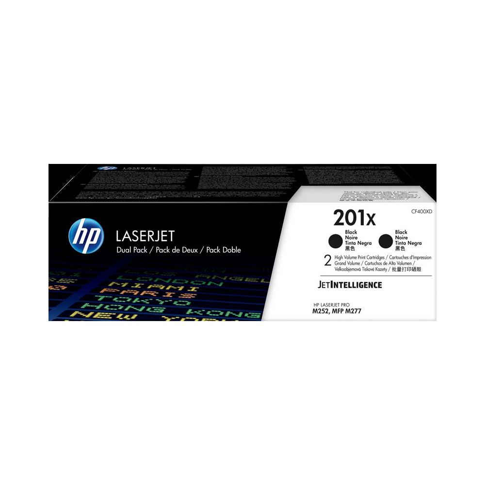 HP 201X Multipack nero (CF400XD)