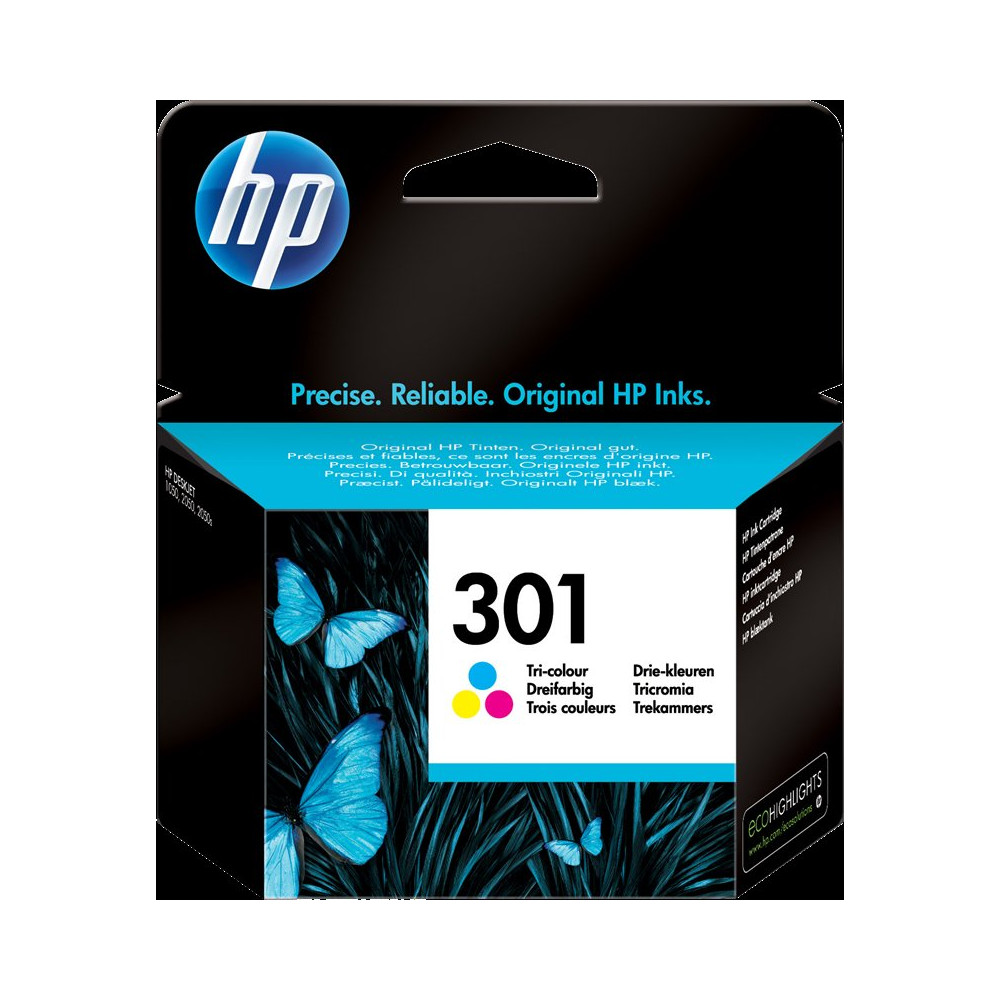 HP 301 differenti colori Cartuccia d'inchiostro (CH562EE)