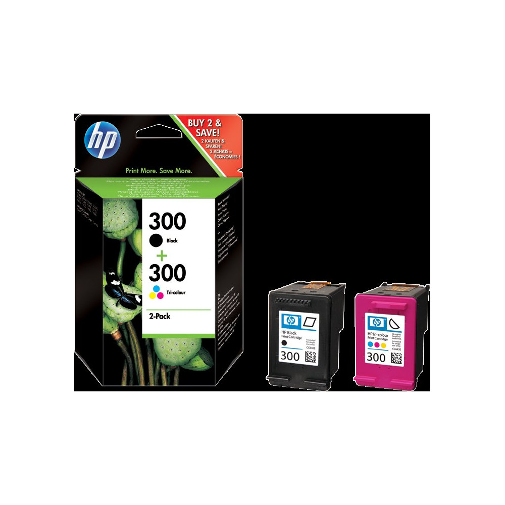 HP 300 Multipack nero / differenti colori (CN637EE)