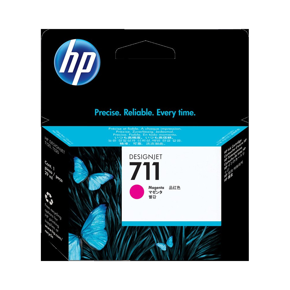 HP 711 magenta Cartuccia d'inchiostro (CZ131A)