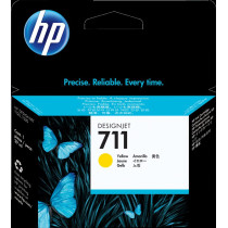 HP 711 giallo Cartuccia d'inchiostro (CZ132A)