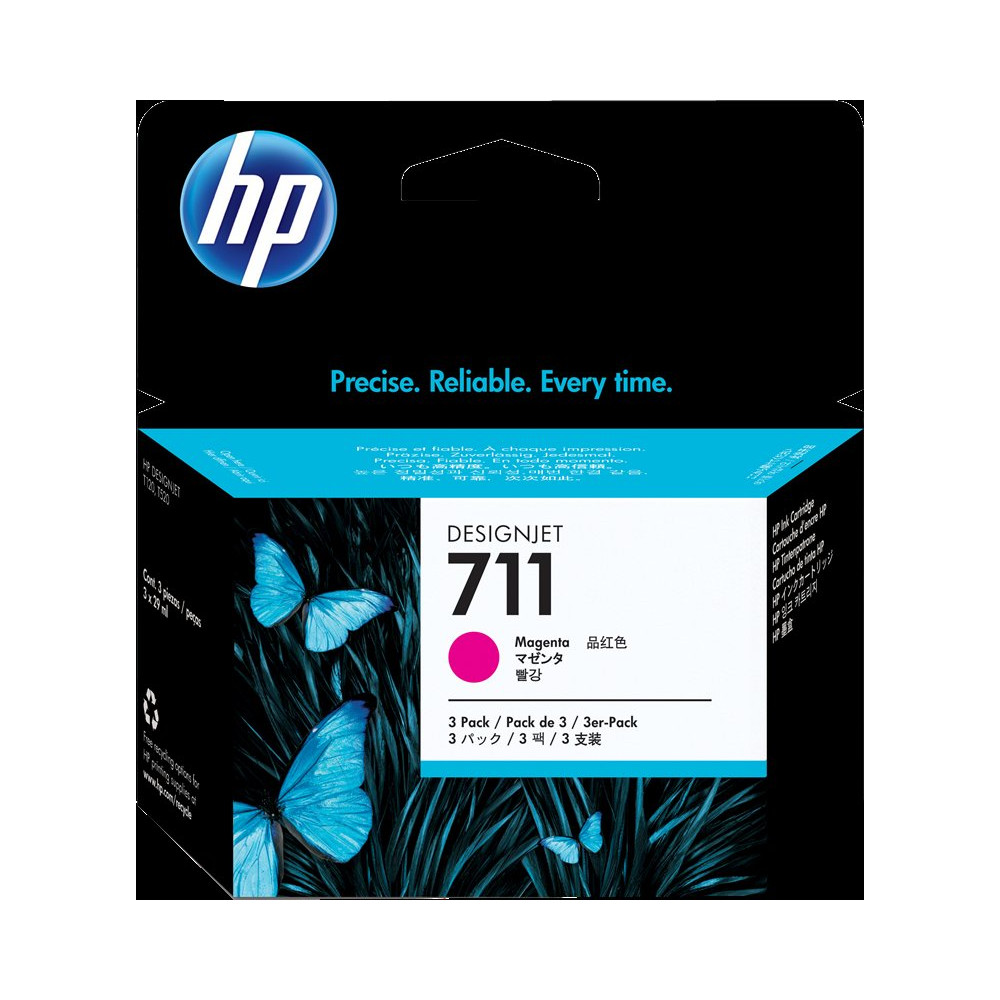 HP 711 Multipack magenta (CZ135A)
