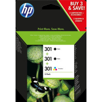 HP 301 Multipack nero / nero / differenti colori (E5Y87EE MCVP)