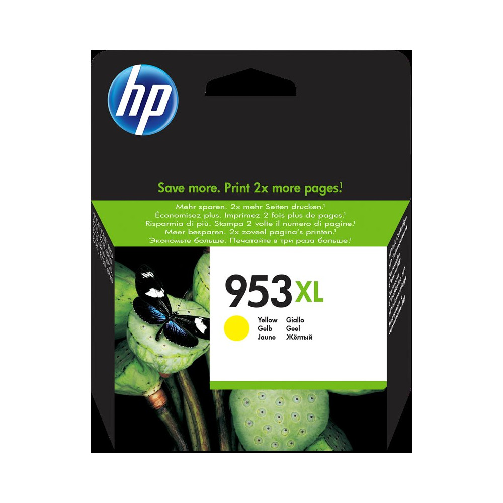HP 953 XL giallo Cartuccia d'inchiostro (F6U18AE)