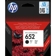 HP 652 nero Cartuccia d'inchiostro (F6V25AE)