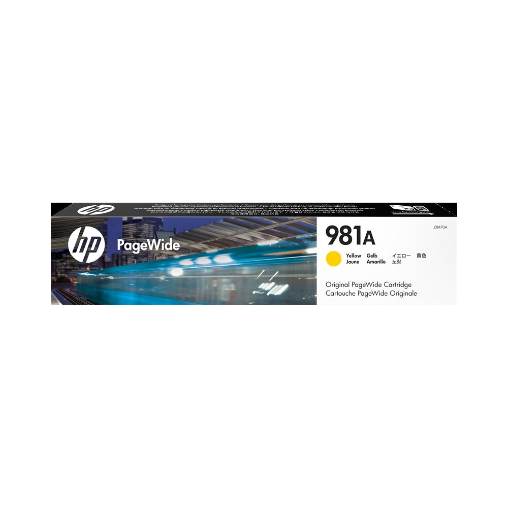 HP 981A giallo Cartuccia d'inchiostro (J3M70A)