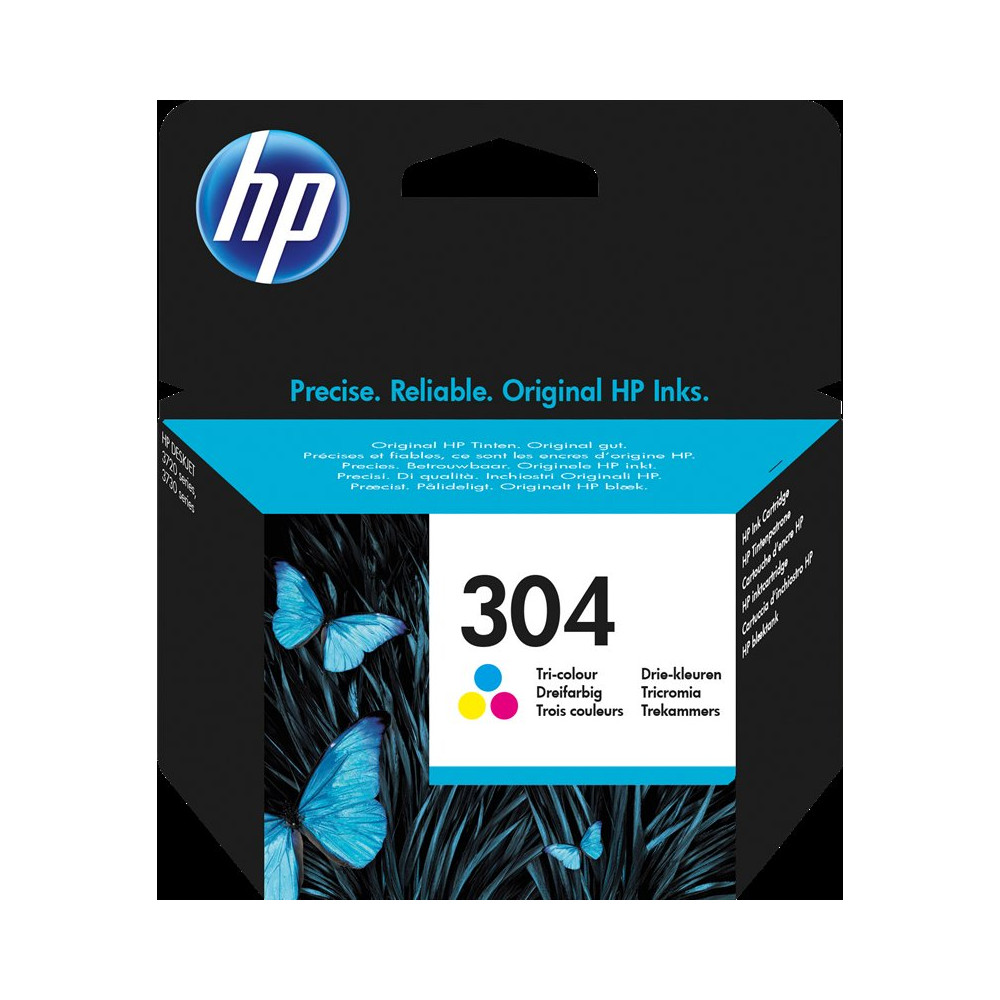 HP 304 differenti colori Cartuccia d'inchiostro (N9K05AE)