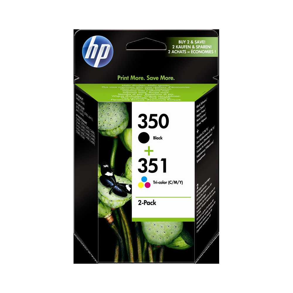 HP 350+351 Multipack nero / differenti colori (SD412EE)