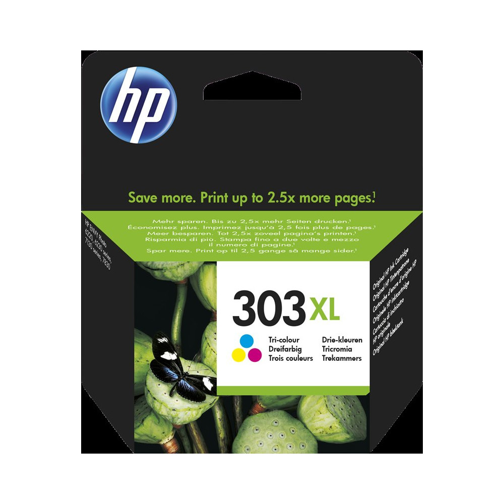 HP 303 XL differenti colori Cartuccia d'inchiostro (T6N03AE)