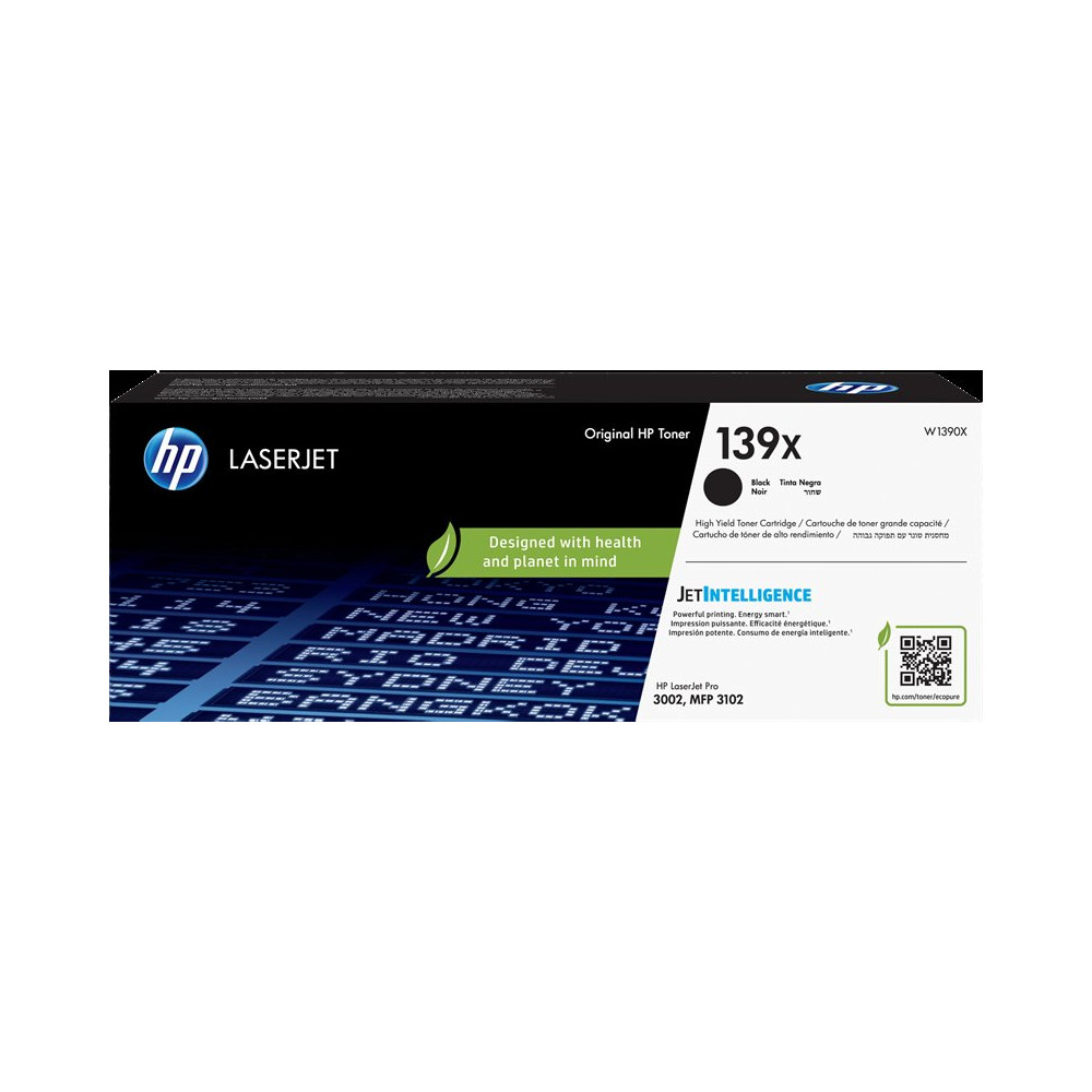 HP 139X nero toner (W1390X)