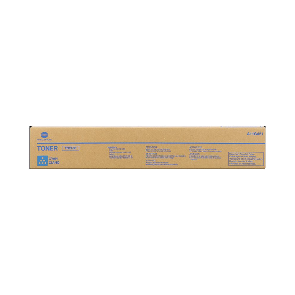 Konica Minolta TN216C ciano toner (A11G451)