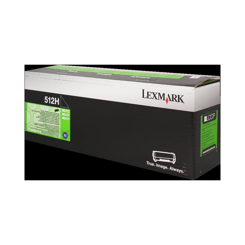 Lexmark 512H nero toner (51F2H00)