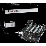 Lexmark 70C0P00 Tamburo nero / differenti colori (700P)