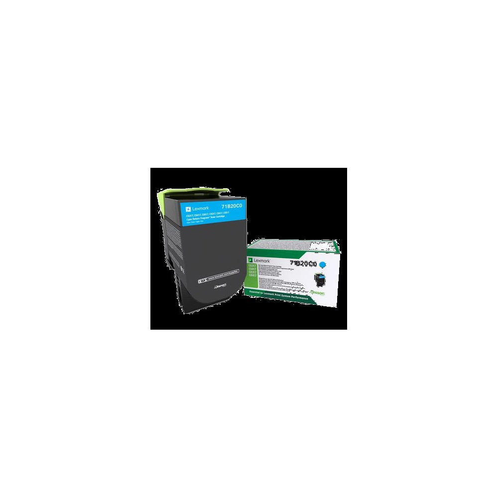 Lexmark 71B20C0 ciano toner (CS/CX317/417/517)