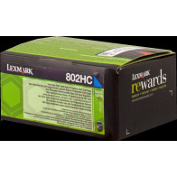 Lexmark 802HC ciano toner (80C2HC0)