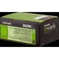 Lexmark 802SK nero toner (80C2SK0)