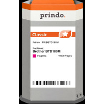compatibile con Brother BTD180M magenta  Prindo Classic magenta Cartuccia d'inchiostro